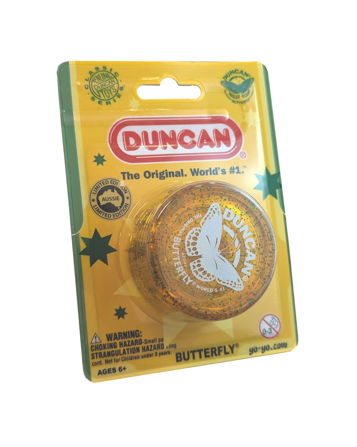 Duncan Yo Yo Butterfly Aussie Limited Edition