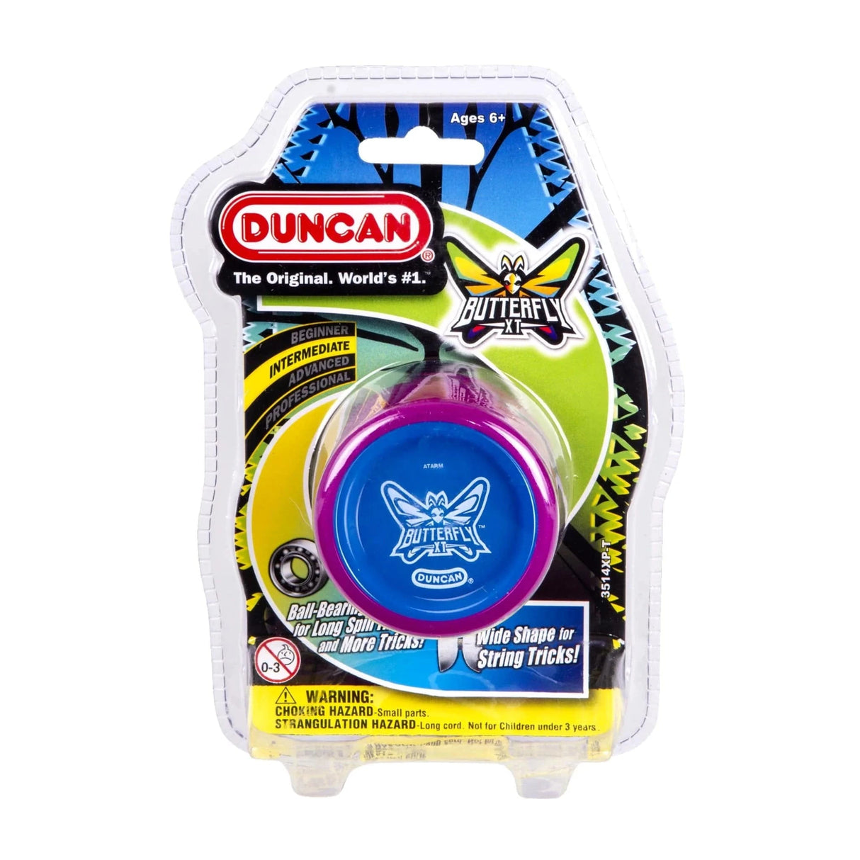 Duncan Yo Yo Intermediate Butterfly XT (Assorted Colours) - Hobbytech Toys
