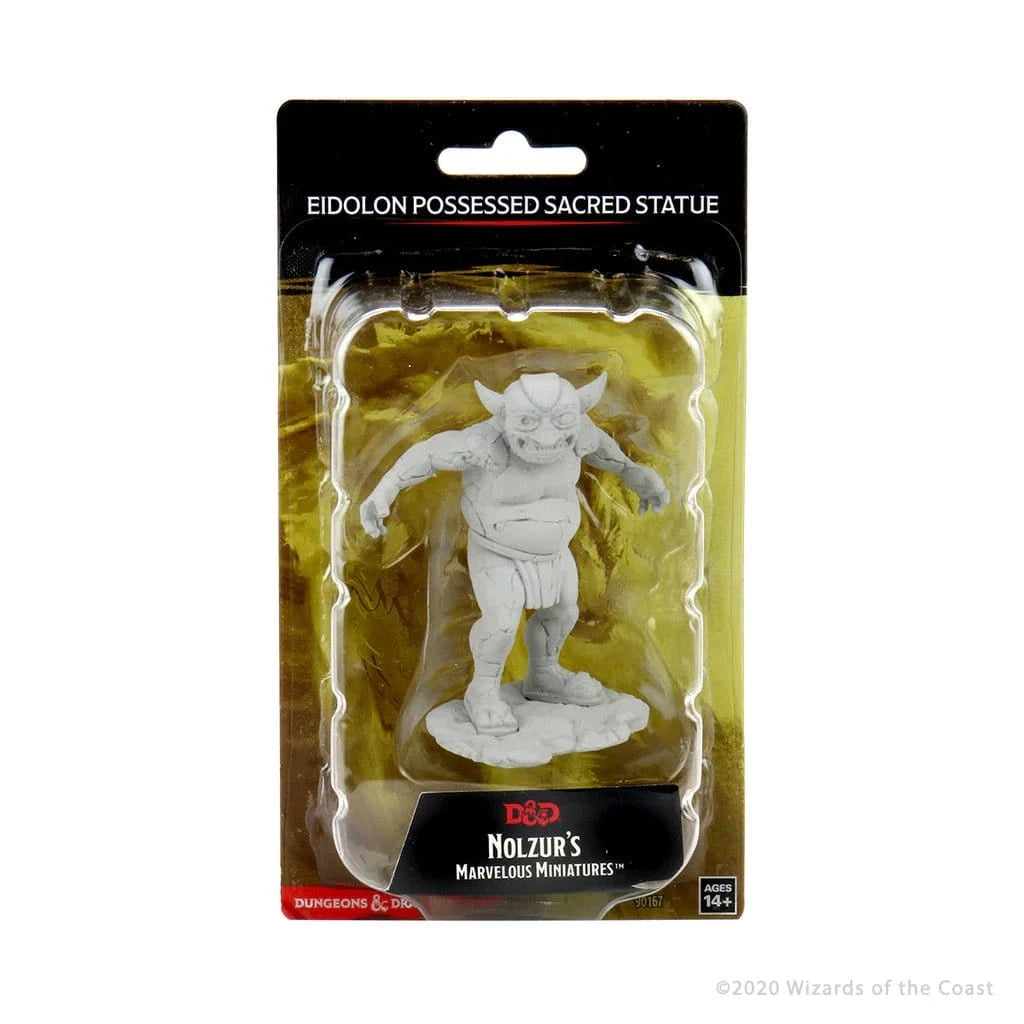 Dungeons & Dragons Nolzurs Marvelous Unpainted Miniatures Eidolon Possessed Sacred Statue - Hobbytech Toys