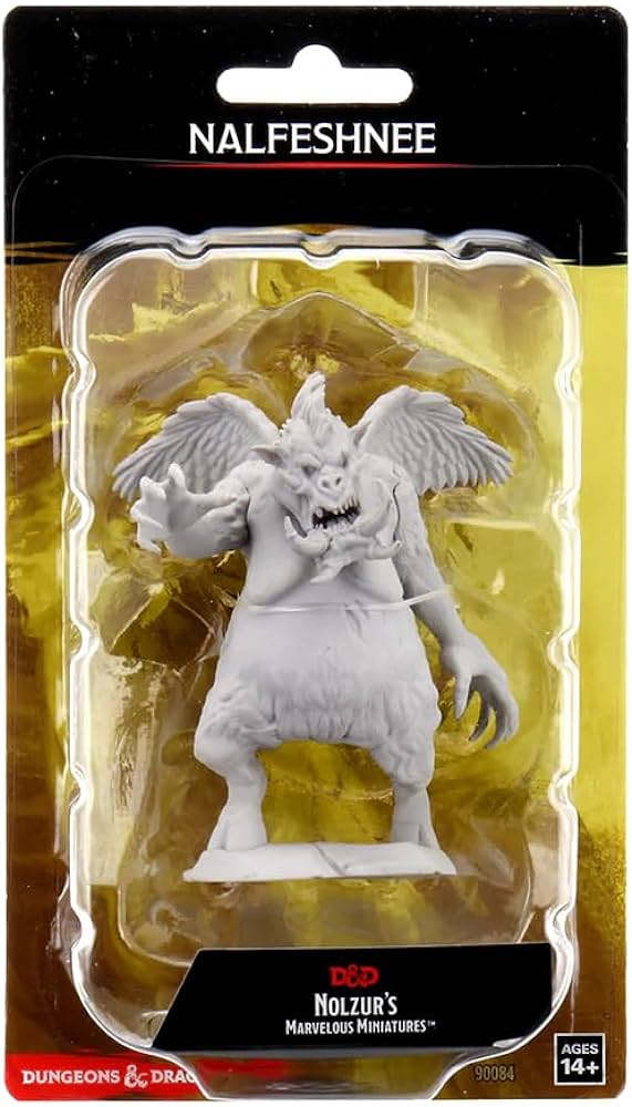 Dungeons & Dragons Nolzurs Marvelous Unpainted Miniatures Nalfeshnee - Hobbytech Toys