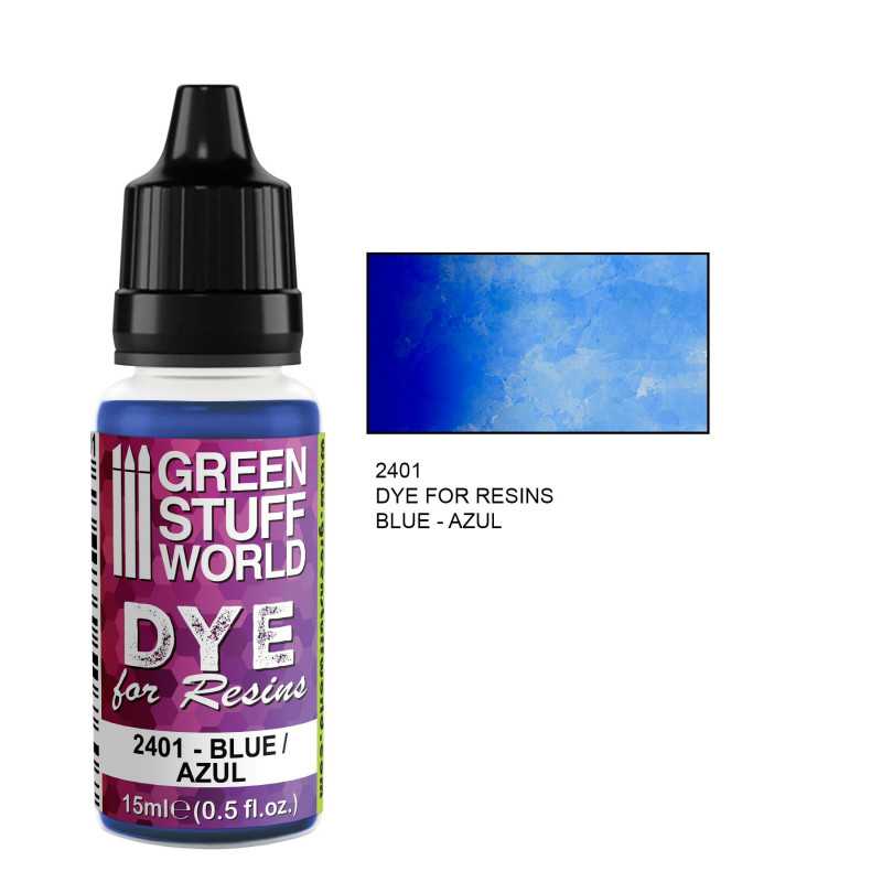 Green Stuff World Dye For Resin - Blue (15ml) - Hobbytech Toys