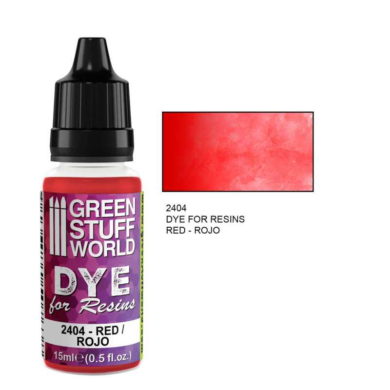 Green Stuff World Dye For Resin - Red (15ml) - Hobbytech Toys
