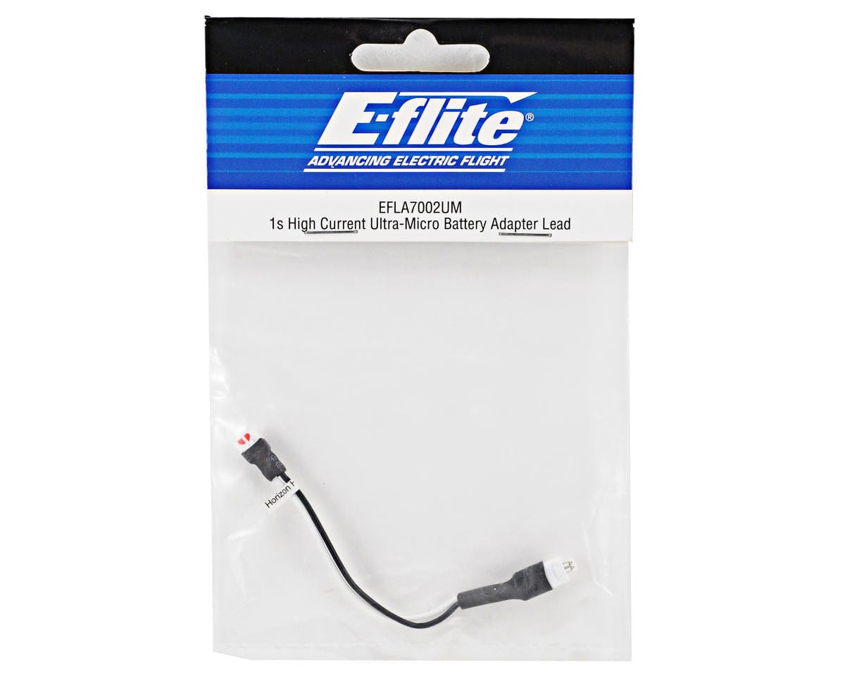 E-Flite 1S High Current Ultra-Micro Battery Adapter Lead EFLA7002UM