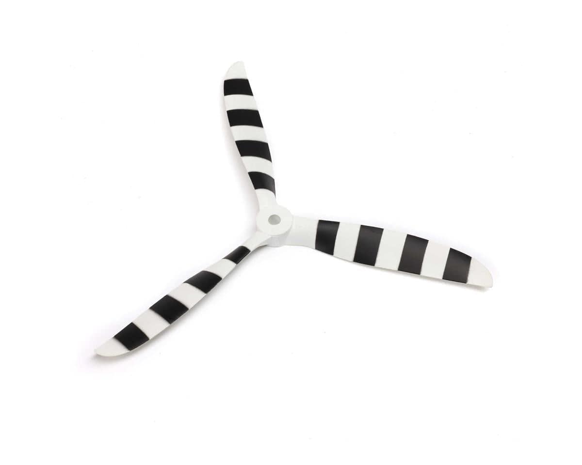 E-Flite 8x6.5 3-Blade CW Rotation Propeller, DHC-6 Twin Otter 1.4m – part EFLP080653B