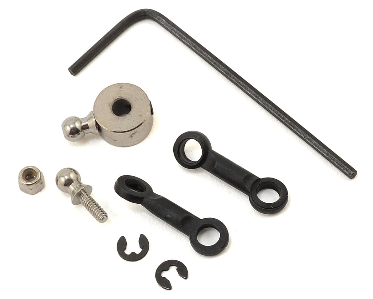 E-flite 90-degree rotating retract ball link and end EFLG124