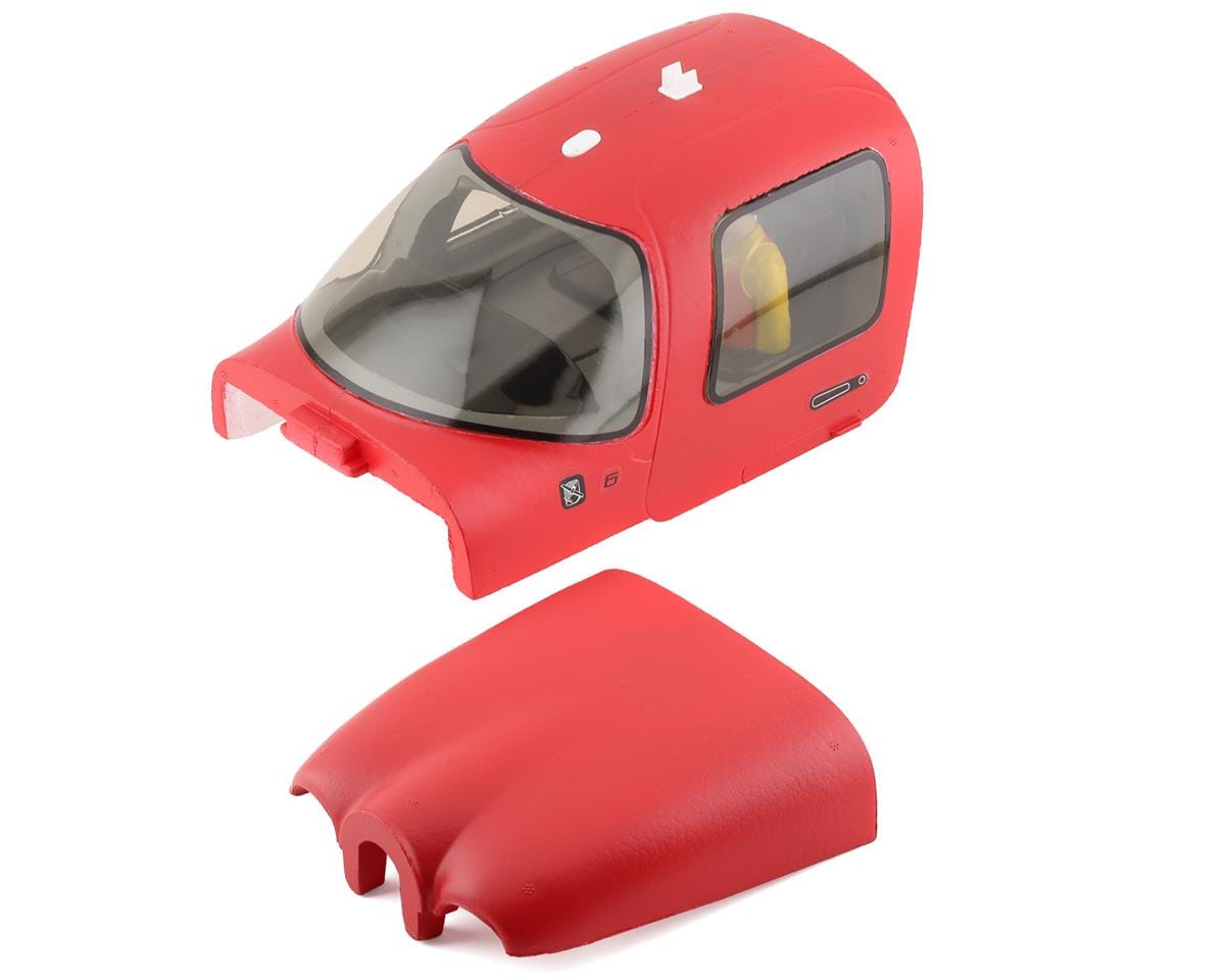 E-flite Cirrus SR22T red cabin and top cowl hatch EFL15952
