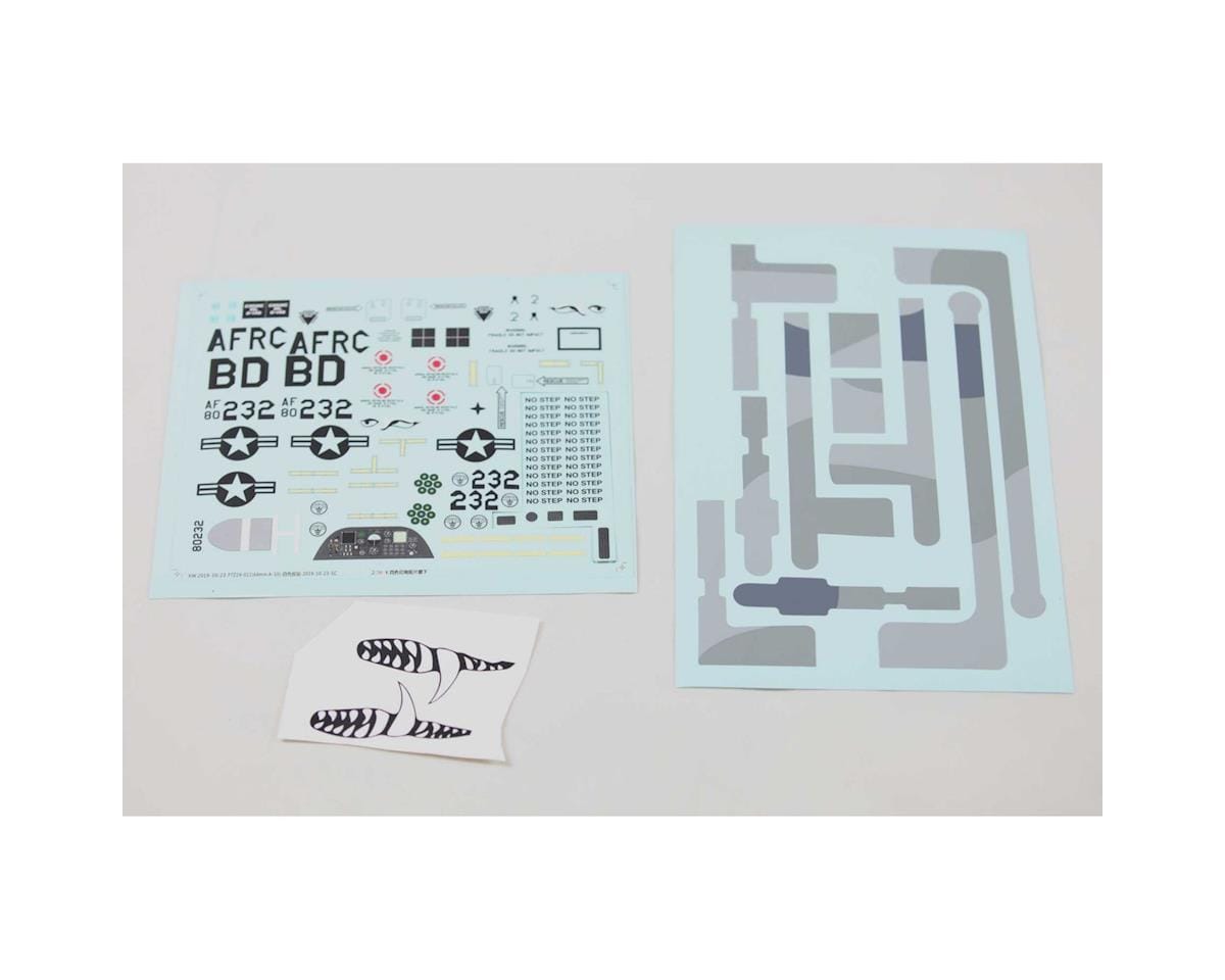 E-flite A-10 Thunderbolt II 64mm EDF decal set EFL01186