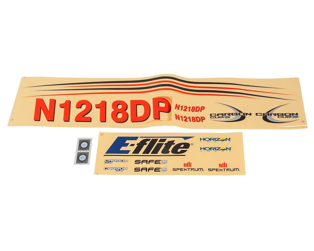 E-flite Carbon-Z Cub SS 2.1m decal set EFL12415