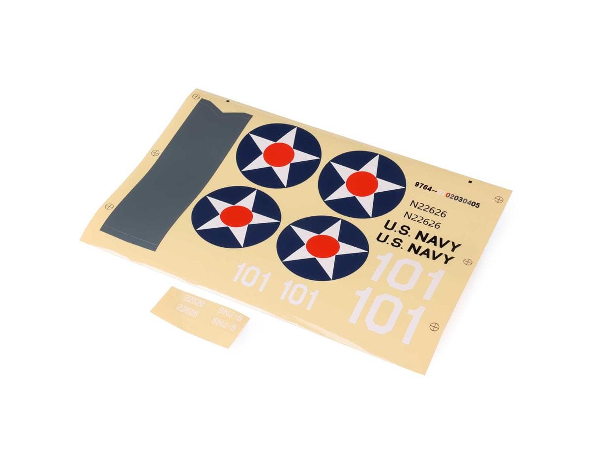 E-flite SNJ-5/AT-6 Texan 1.5m decal set EFL-2976