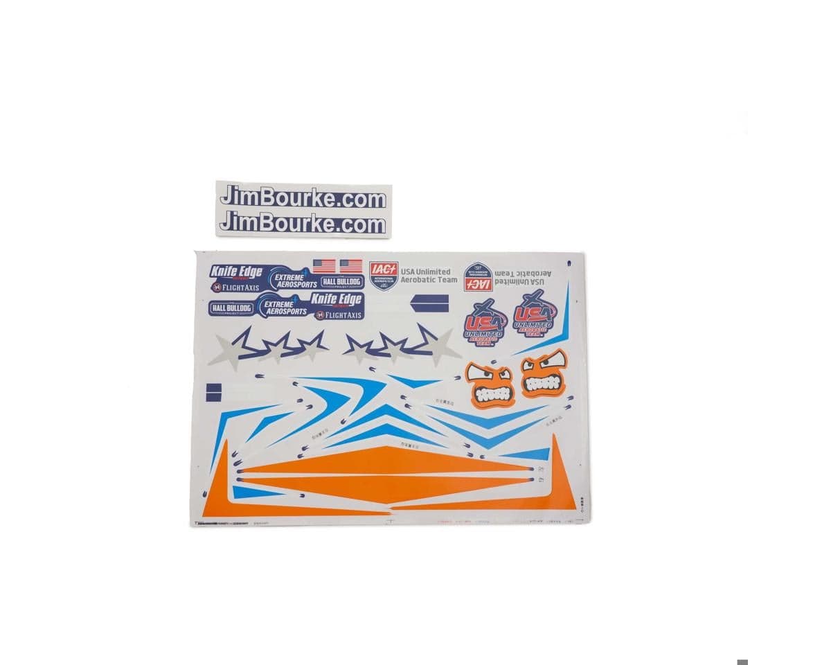 E-Flite Decal Sheet, Extra 330 SC – part EFL-1239