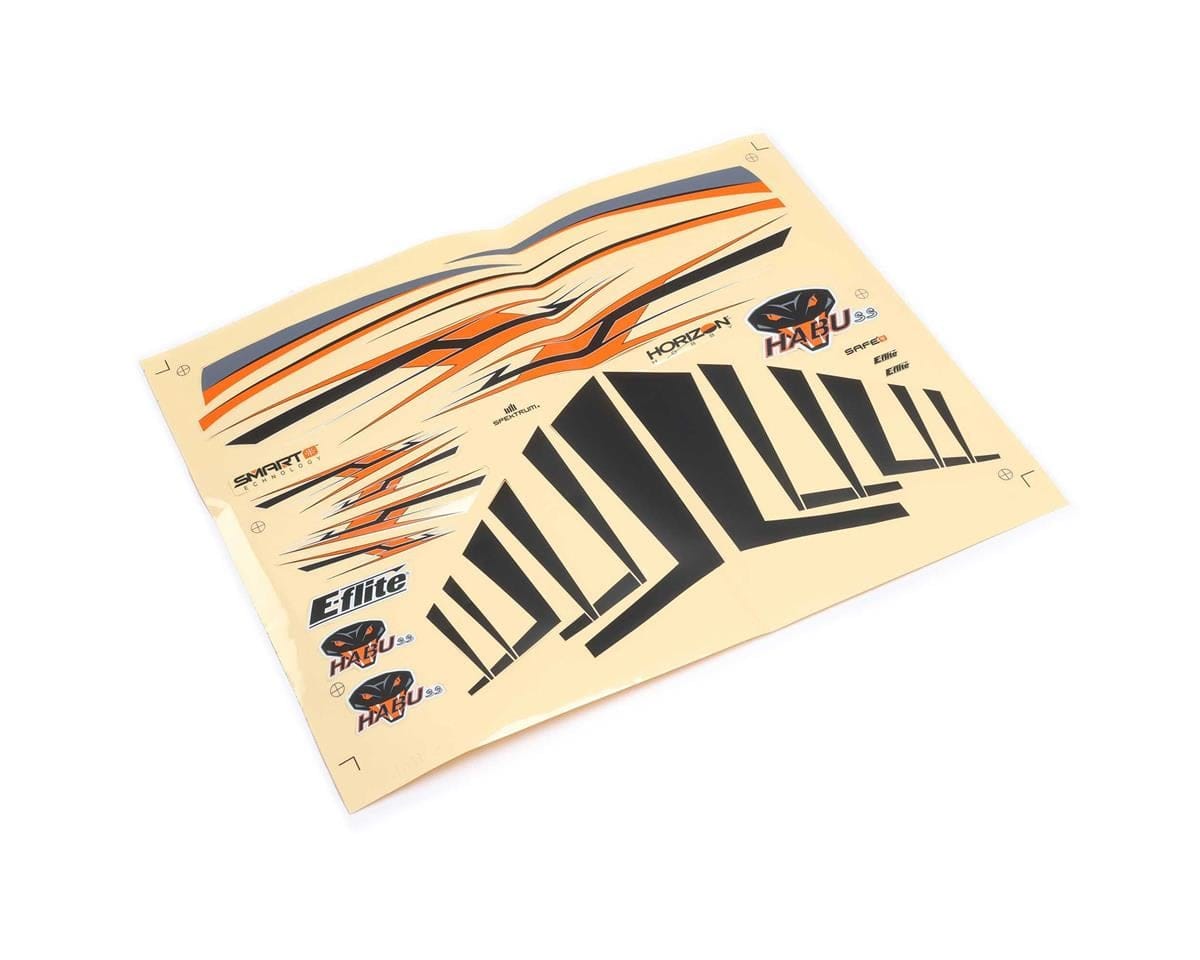 E-flite Habu 50mm decal sheet EFL02367