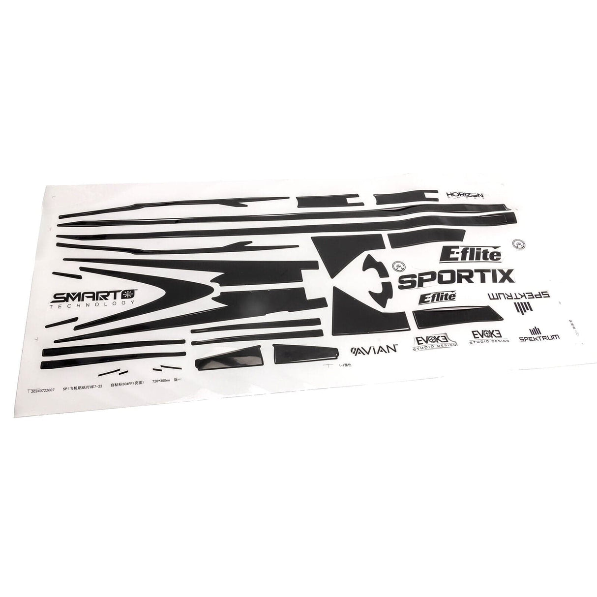 E-Flite Decal Sheet, Sportix 1.1m EFL-1967