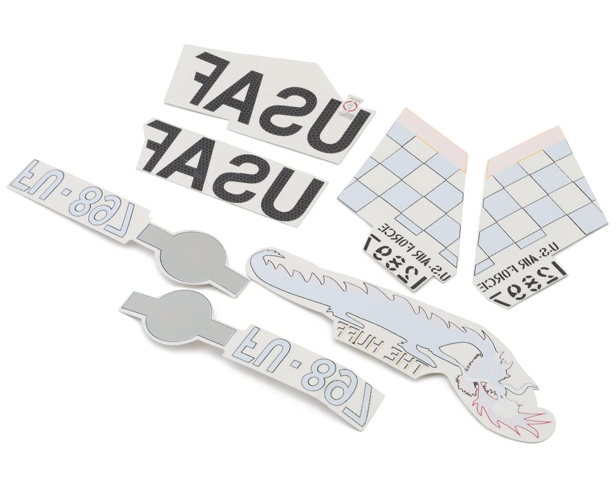 E-flite UMX F-86 Sabre decal sheet EFLU7056