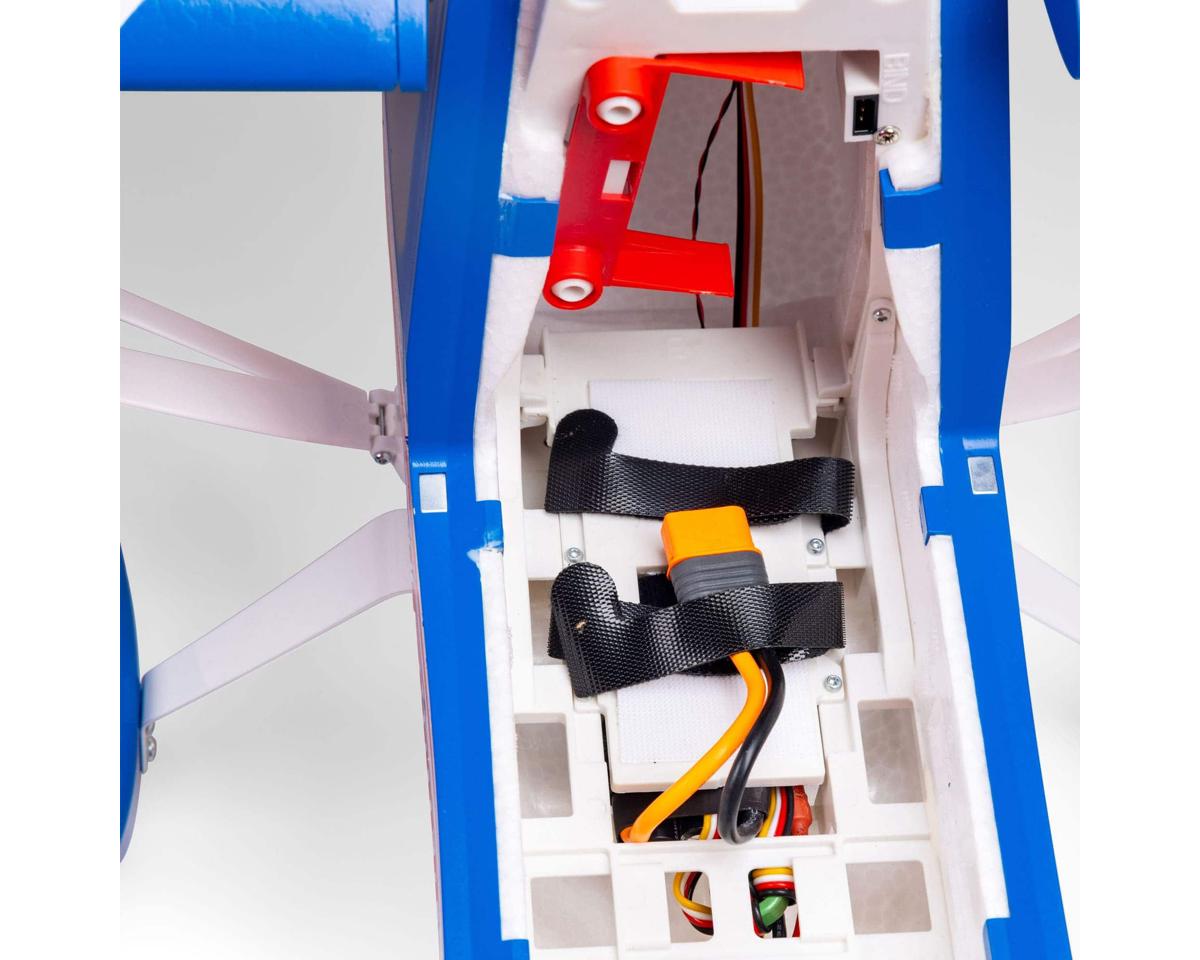 E - Flite Decathlon RJG 1.2m RC Plane, BNF Basic - Hobbytech Toys