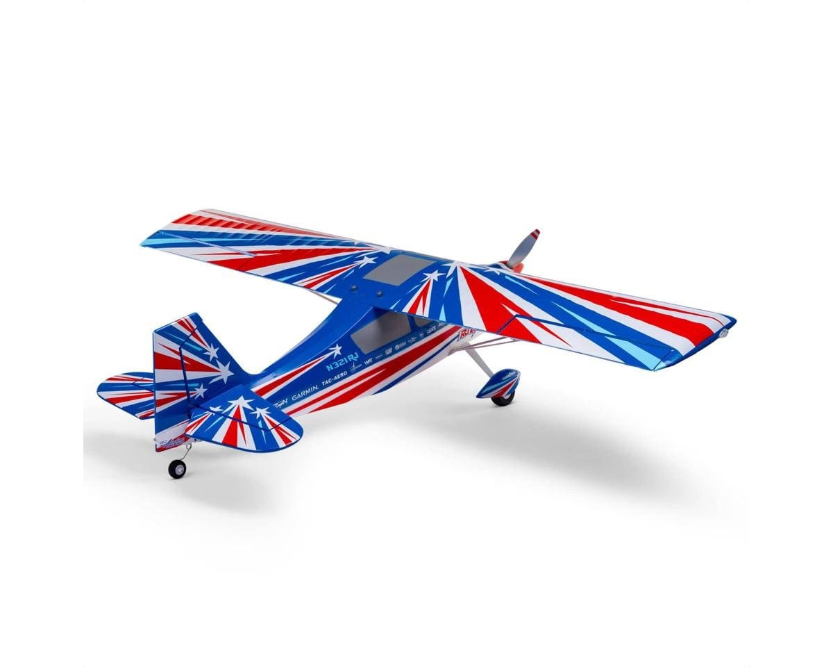 E - Flite Decathlon RJG 1.2m RC Plane, BNF Basic - Hobbytech Toys