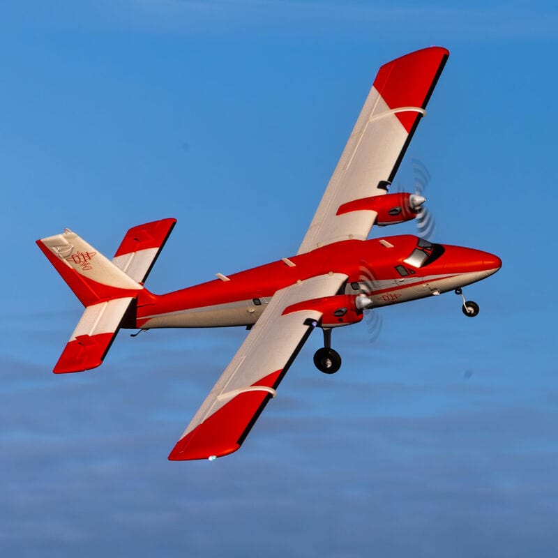 E-Flite DHC-6 Twin Otter 1.4m RC Plane, BNF Basic [EFL32050]
