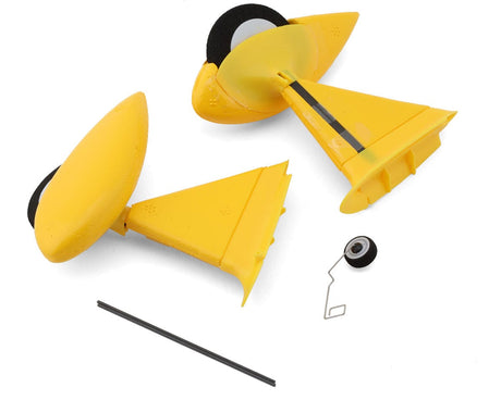 E-flite UMX WACO yellow landing gear set EFLU05356Y