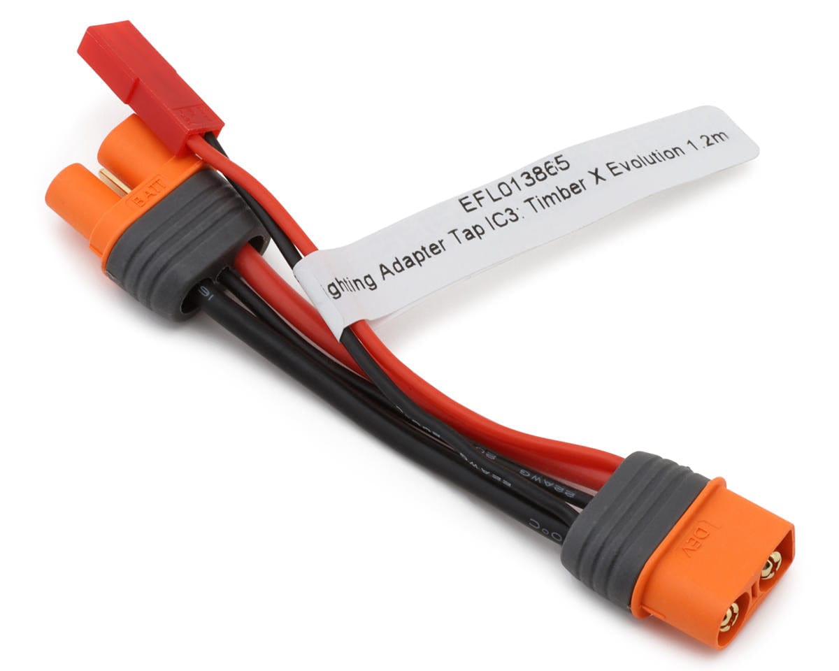 E-flite Timber X Evolution lighting power adapter EFL013865