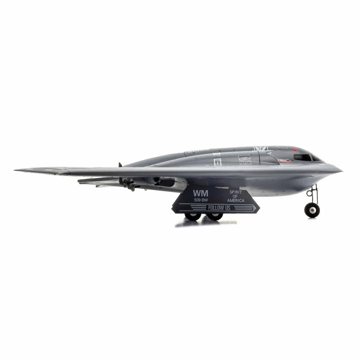 E-flite Micro B-2 Spirit Twin 30mm EDF Jet, BNF Basic [EFLU09050]