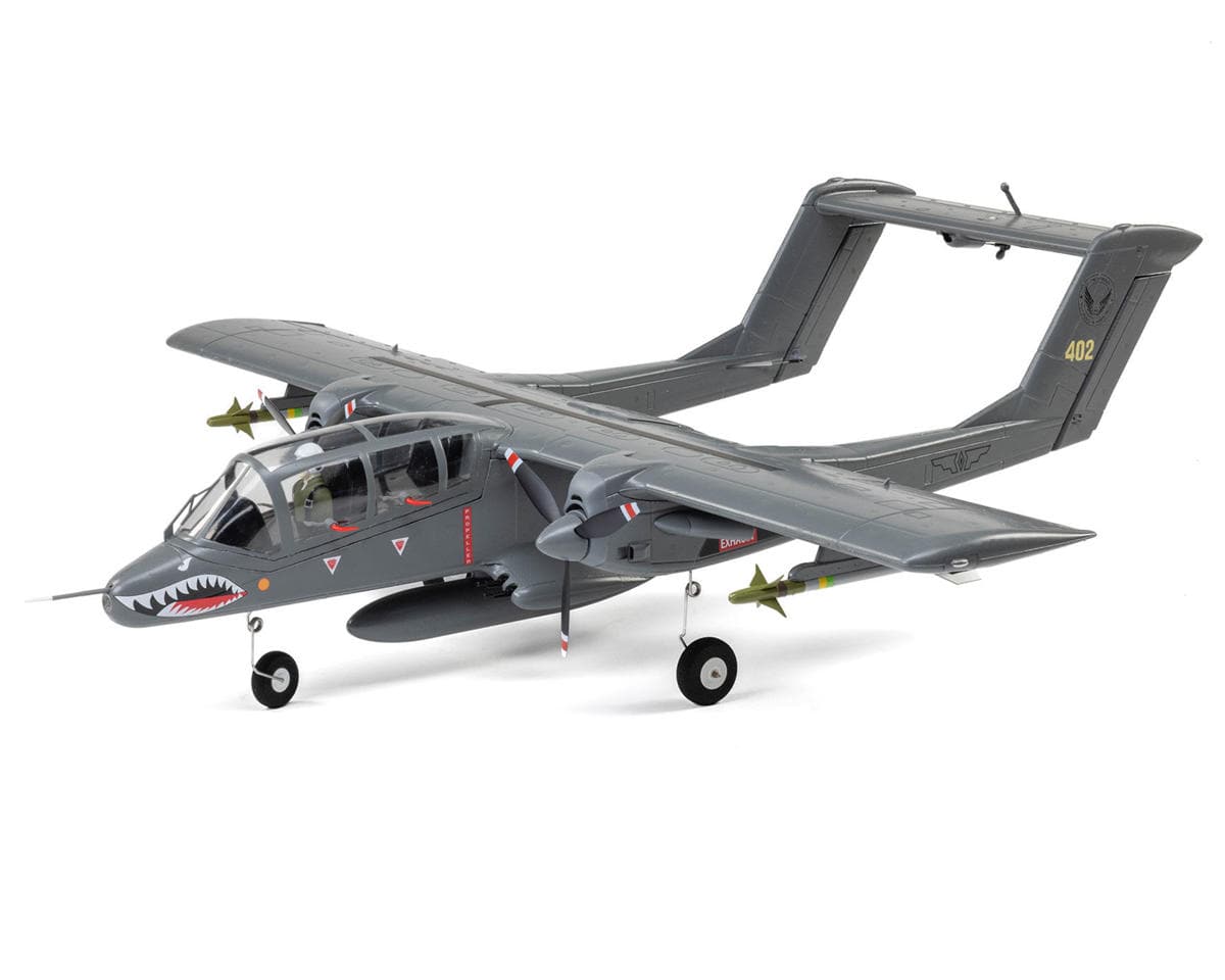 E-Flite Micro OV-10 Bronco 645mm BNF Basic with AS3X and SAFE Select [EFLU35050]