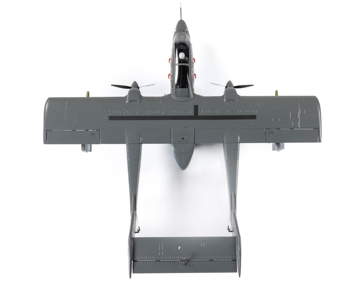 E-Flite Micro OV-10 Bronco 645mm BNF Basic with AS3X and SAFE Select [EFLU35050]
