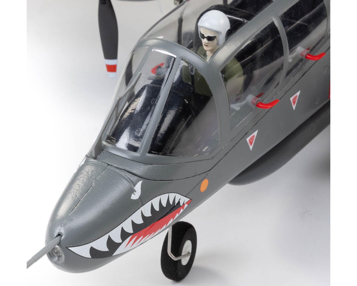 E-Flite Micro OV-10 Bronco 645mm BNF Basic with AS3X and SAFE Select [EFLU35050]