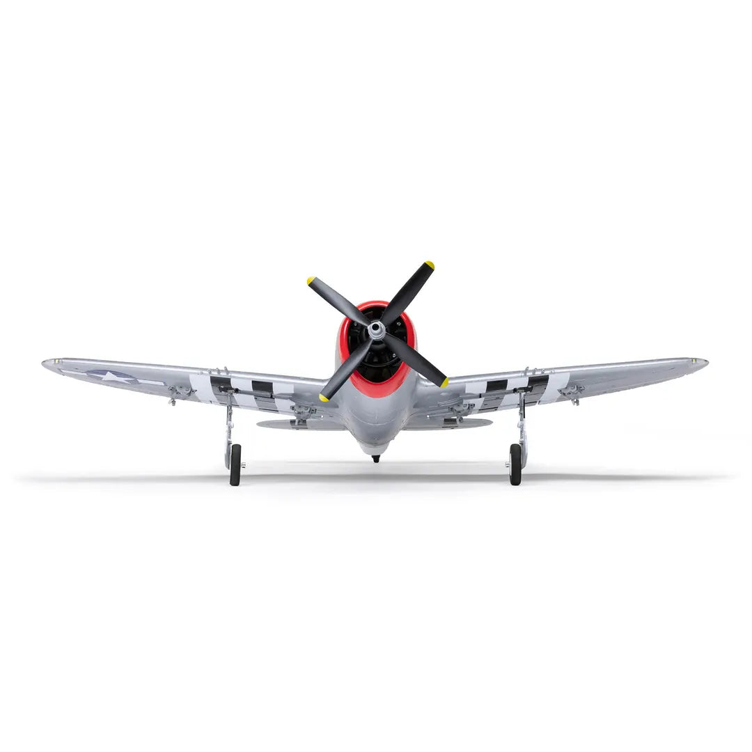 E-Flite Micro P-47 Thunderbolt 625mm BNF Basic with AS3X and SAFE Select [EFL07050]