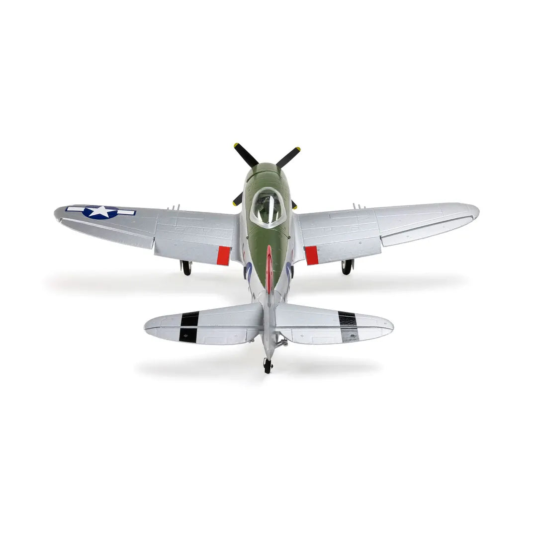 E-Flite Micro P-47 Thunderbolt 625mm BNF Basic with AS3X and SAFE Select [EFL07050]