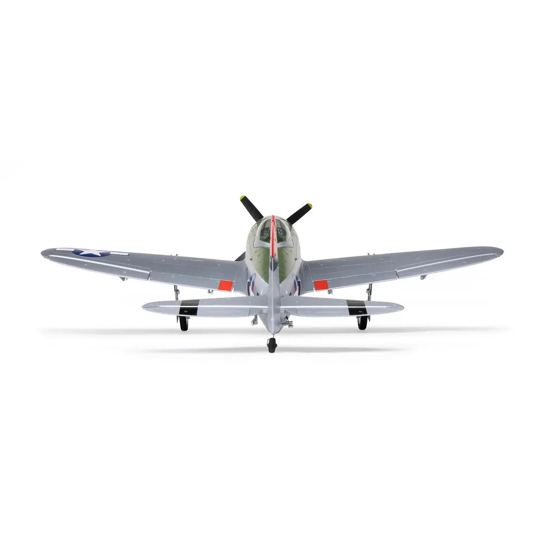 E-Flite Micro P-47 Thunderbolt 625mm BNF Basic with AS3X and SAFE Select [EFL07050]