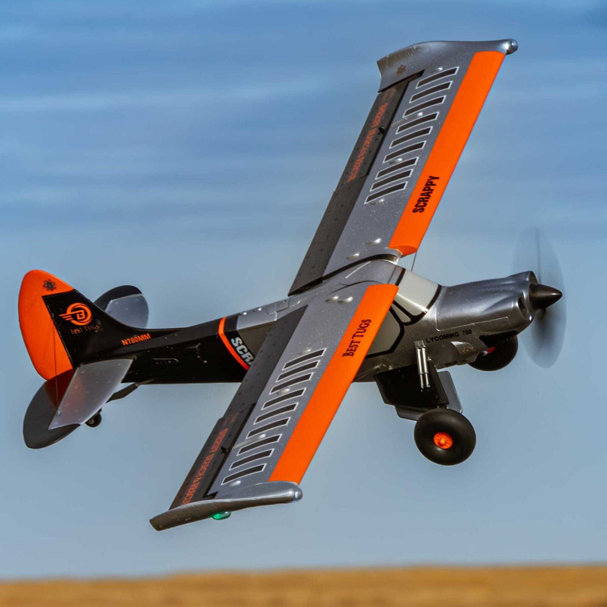 E-flite Micro Scrappy STOL 800mm RC Plane - BNF Basic [EFL02150D]
