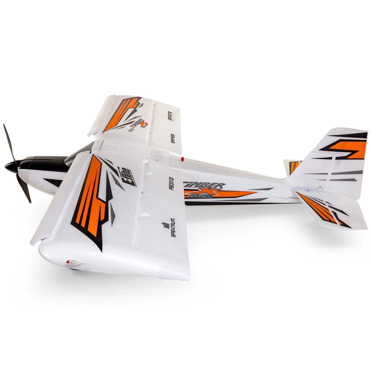 E - Flite Night Timber X Evolution 1.2m STOL RC Plane, BNF Basic [EFL013850] - Hobbytech Toys