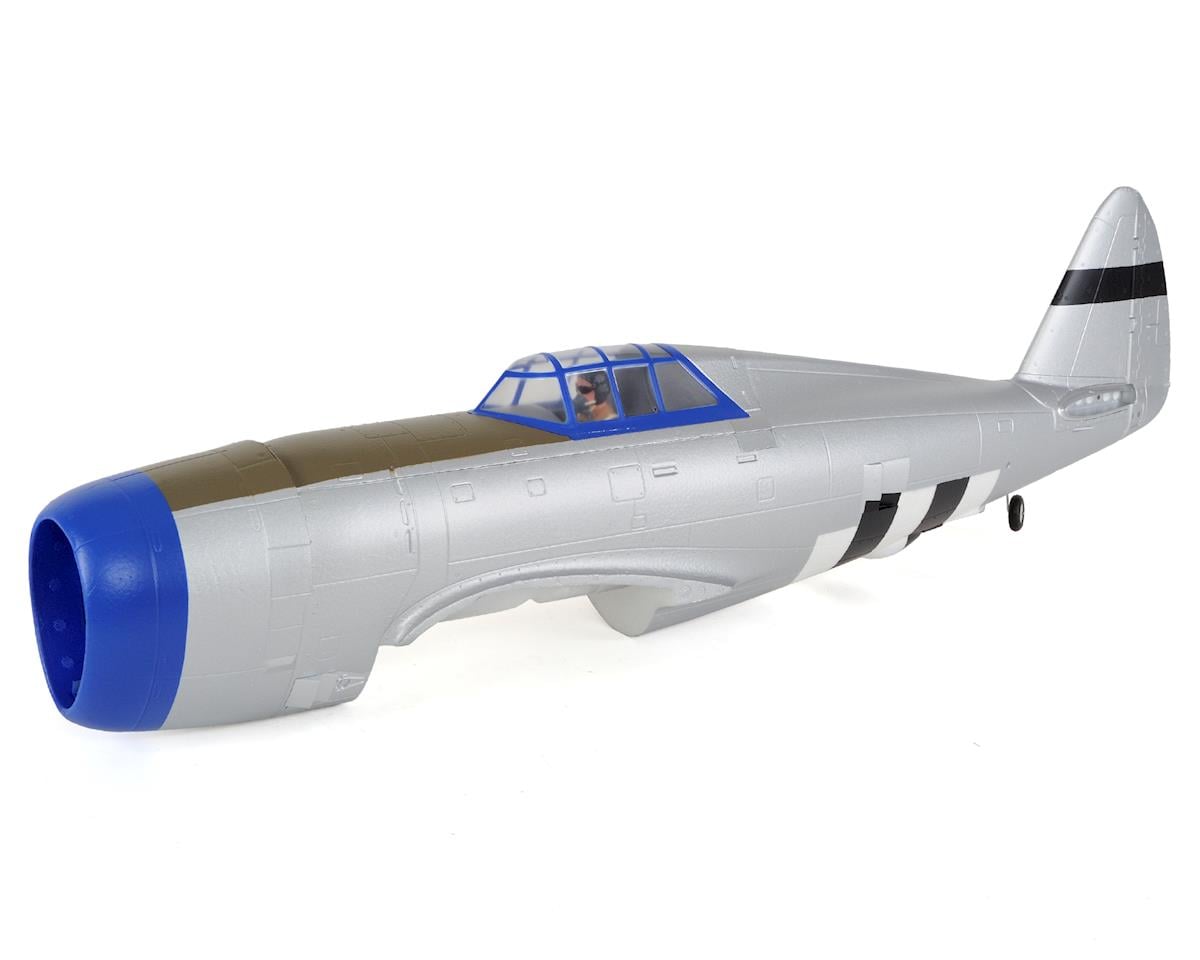 E-flite P-47 1.2m painted fuselage with hatch EFL8451