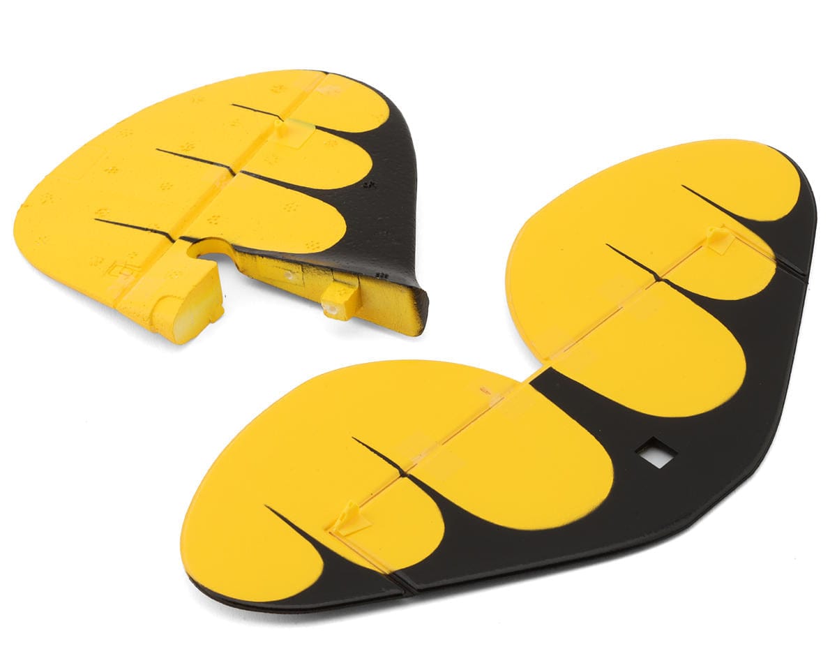 E-flite UMX WACO yellow tail set EFLU05353Y