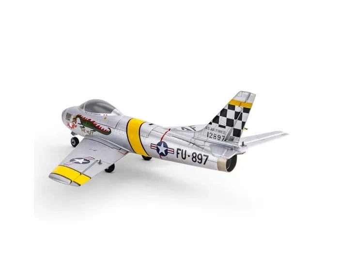 E - Flite UMX F - 86 Sabre 30mm EDF Jet, BNF Basic, EFLU7050 - Hobbytech Toys