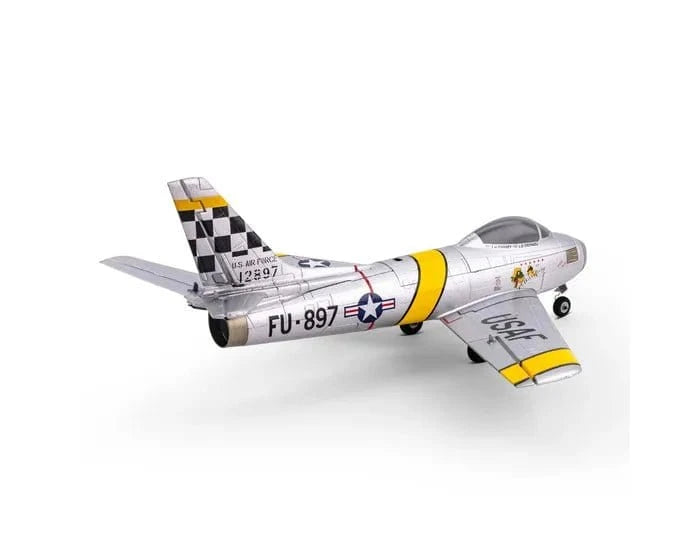 E - Flite UMX F - 86 Sabre 30mm EDF Jet, BNF Basic, EFLU7050 - Hobbytech Toys