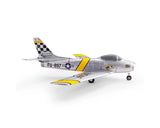 E - Flite UMX F - 86 Sabre 30mm EDF Jet, BNF Basic, EFLU7050 - Hobbytech Toys