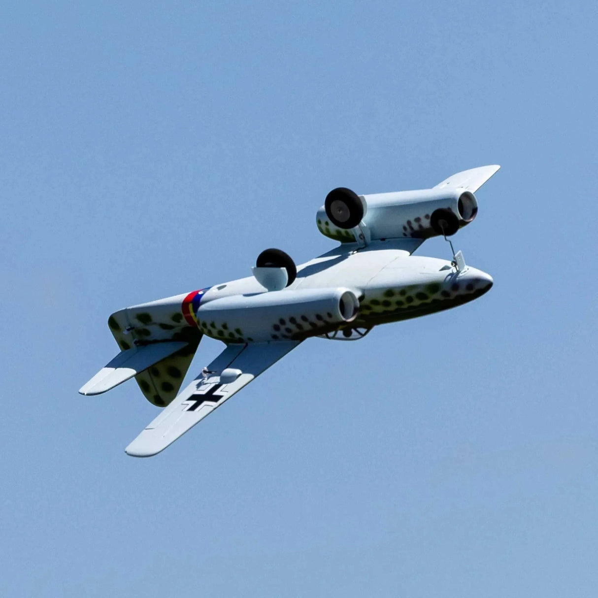 E - flite UMX Me 262 Twin 30mm EDF RC Jet, BNF Basic [EFLU31050] - Hobbytech Toys