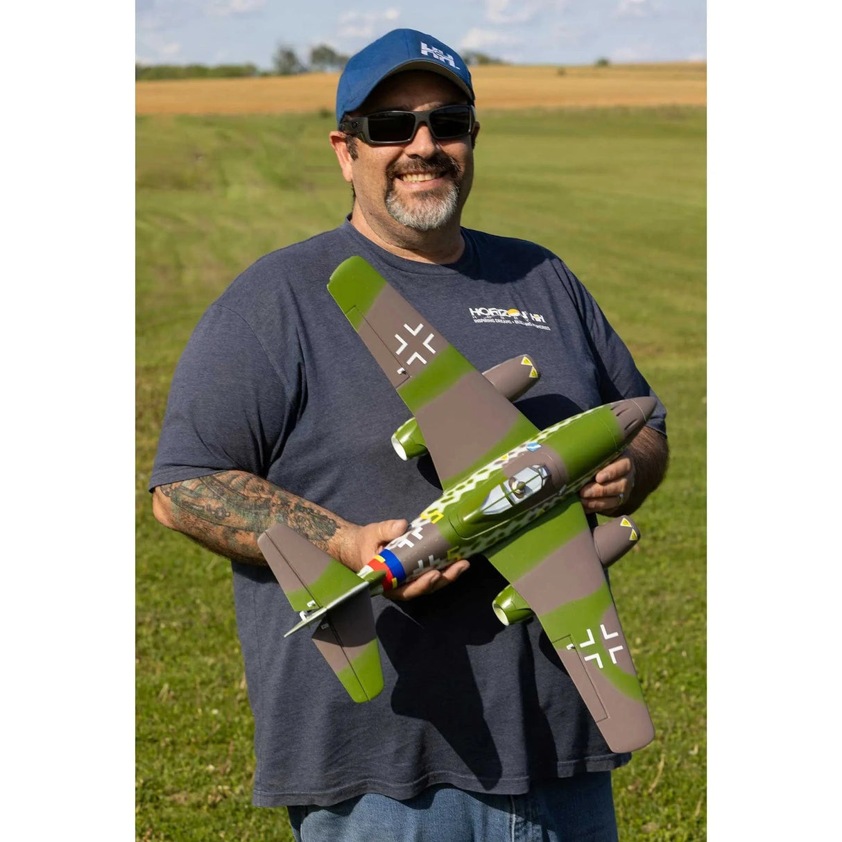 E - flite UMX Me 262 Twin 30mm EDF RC Jet, BNF Basic [EFLU31050] - Hobbytech Toys
