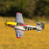 E - Flite UMX P - 51D Miss Detroit RC Plane, BNF Basic, EFLU7350 - Hobbytech Toys
