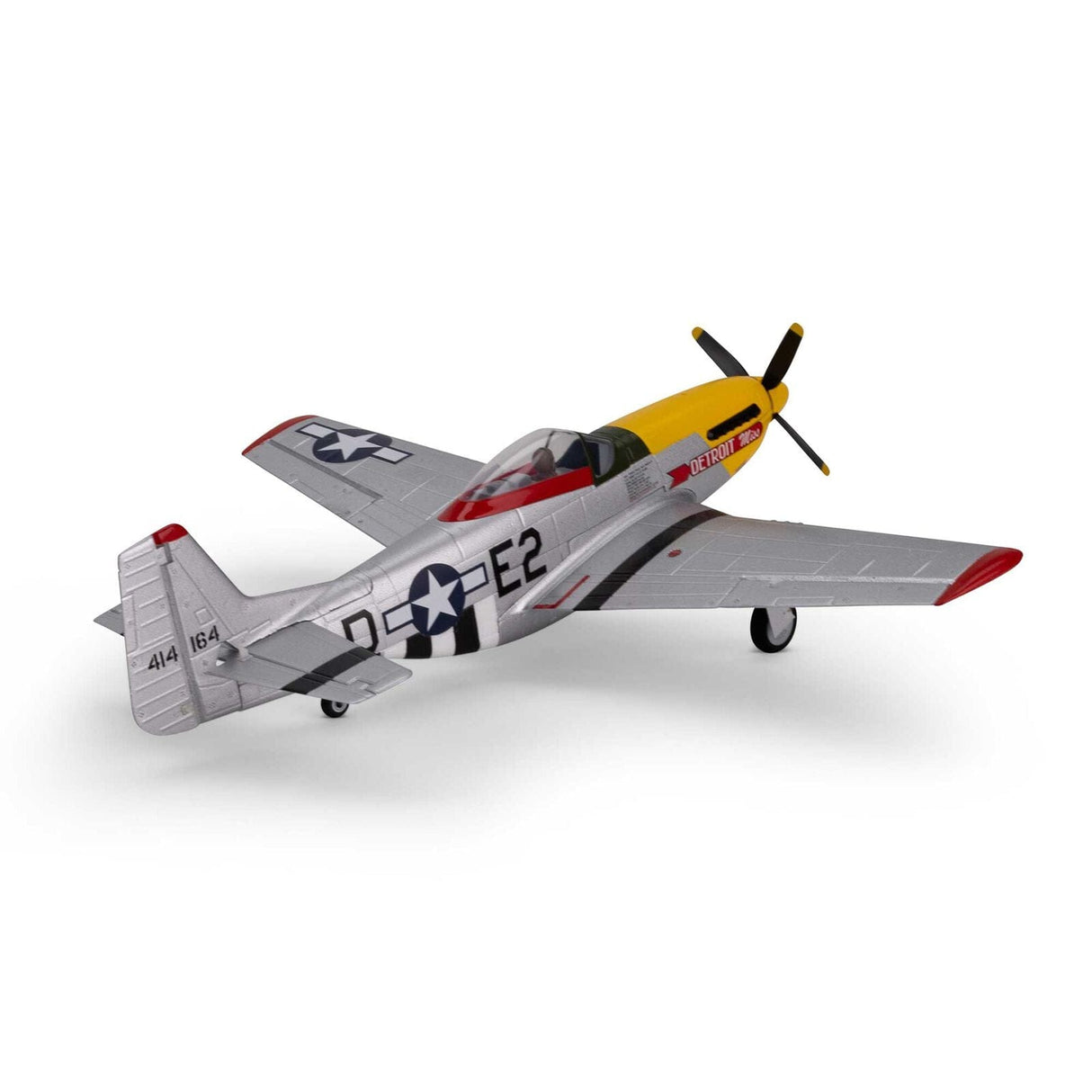 E-Flite UMX P-51D Miss Detroit RC Plane, BNF Basic, EFLU7350 - Hobbytech Toys