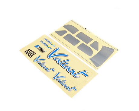 E-flite Valiant 1.3m decal sheet EFL4963