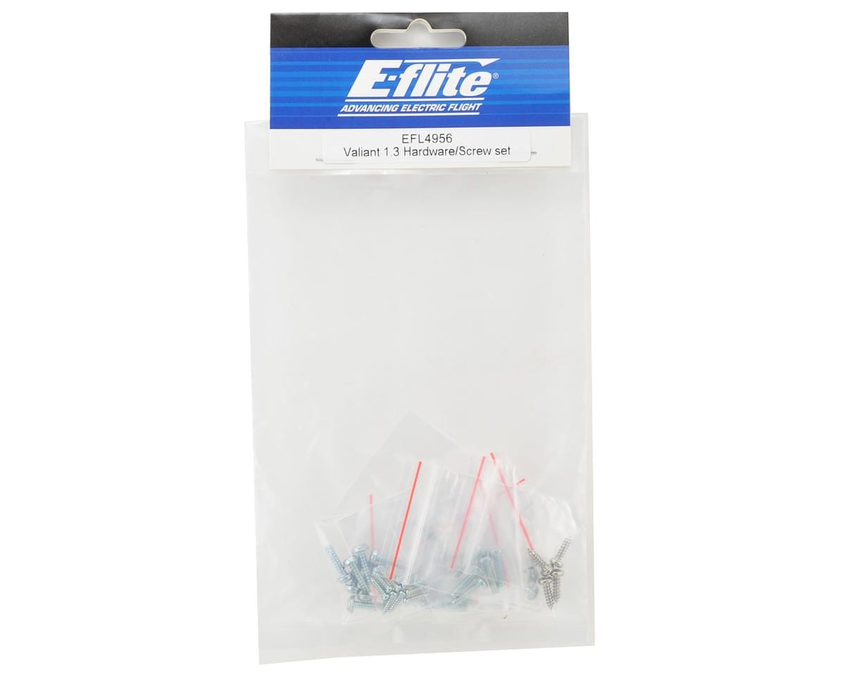 E-flite Valiant 1.3m hardware and screw set EFL4956