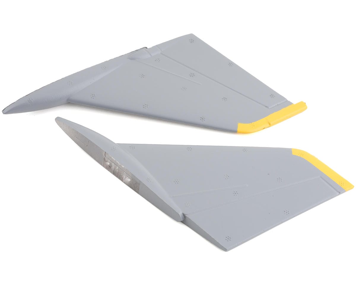 E-Flite Vertical Fin Set, F-14 Tomcat 40mm Twin – part EFL01454