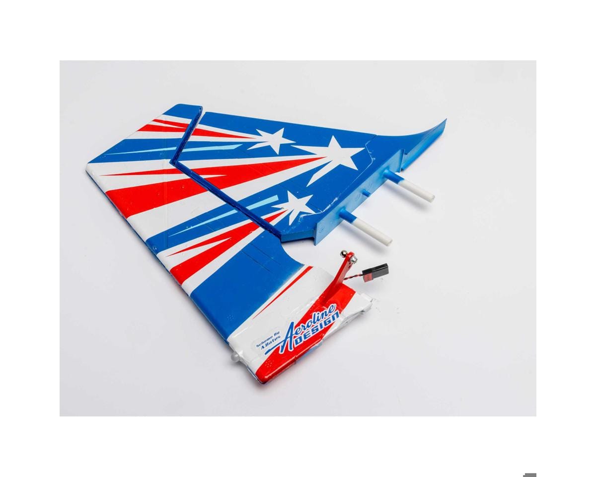 E-Flite Vertical Stabilizer and Rudder with LED, Decathlon RJG – part EFL-1059