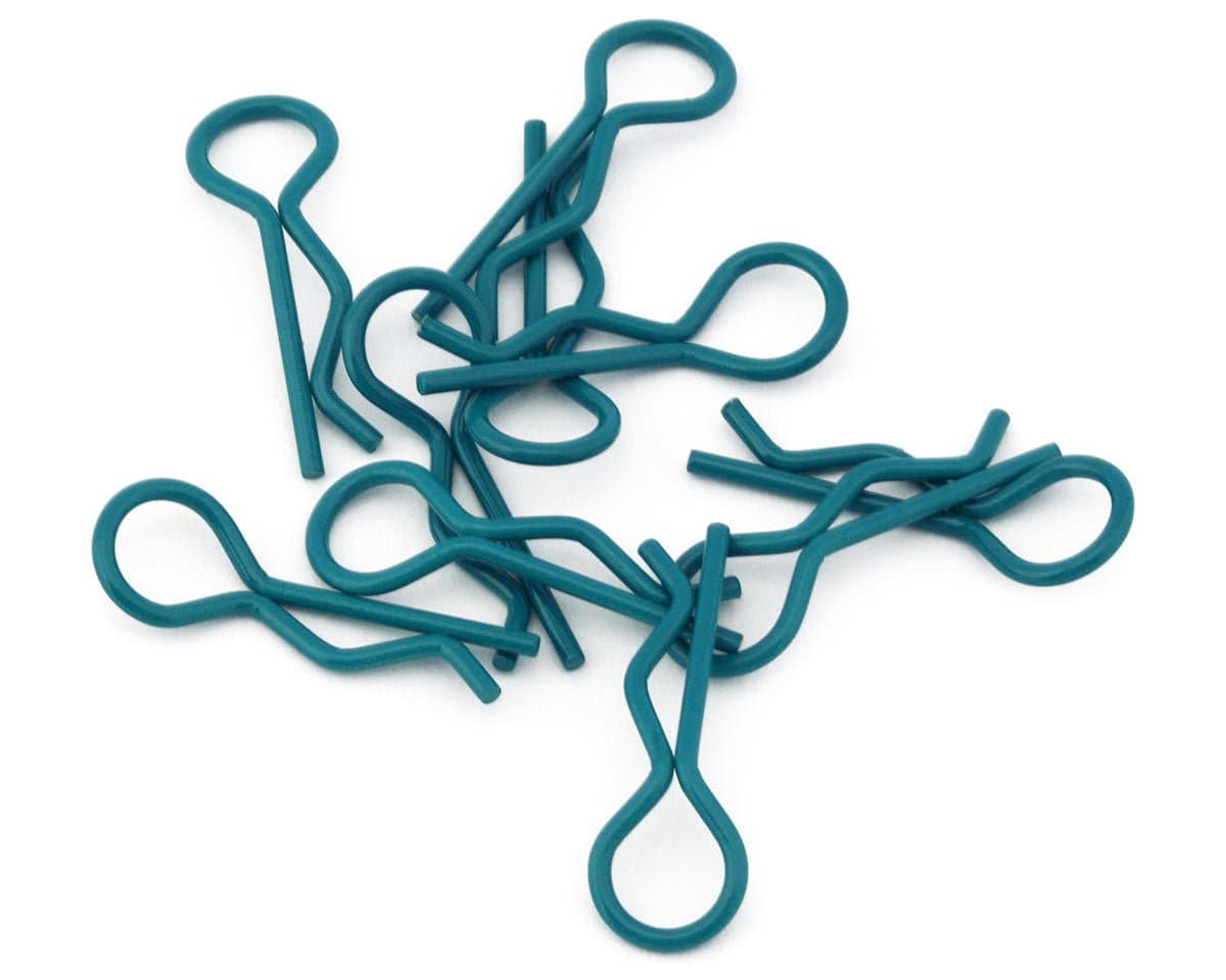 EcoPower 1/10 Body Clips - Blue (10) - Hobbytech Toys