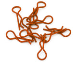 EcoPower 1/10 Body Clips - Orange (10) - Hobbytech Toys