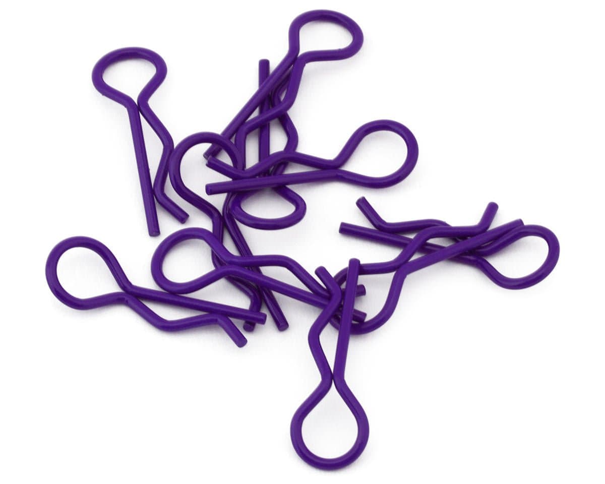EcoPower 1/10 Body Clips - Purple (10) - Hobbytech Toys