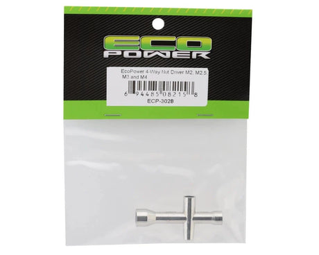 EcoPower 4 - Way Nut Driver (4mm/5mm/5.5mm/7mm) - Hobbytech Toys