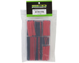 EcoPower Heat Shrink Tubes w/Plastic Case (Black & Red) (150pc Pack) - Hobbytech Toys