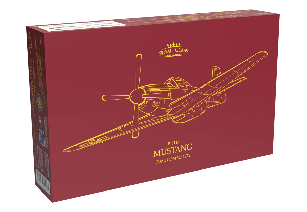 Eduard 1/72 P-51D Mustang Dual Combo Plastic Model Kit